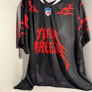 Black and Red Women's Jersey